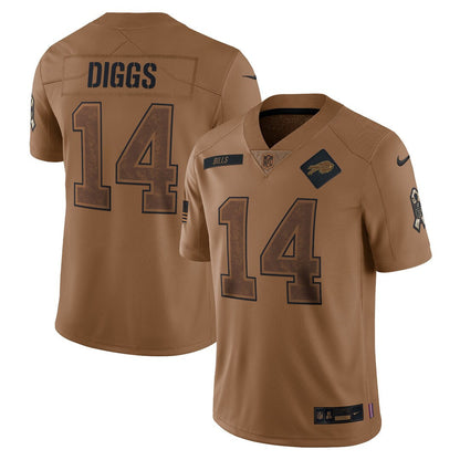 Buffalo 2023 Salute To Service Limited Jersey – Brown