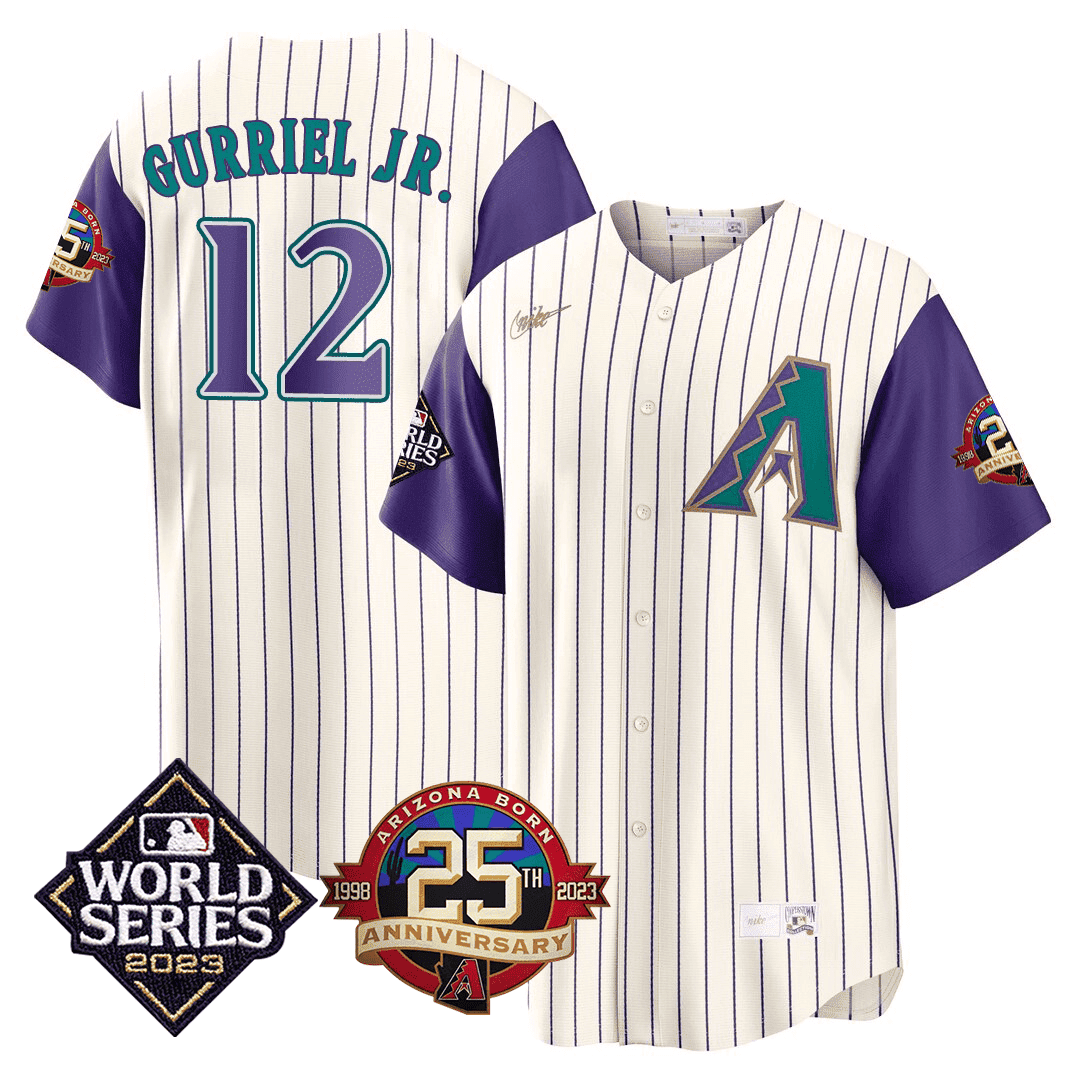 2023 World Series Patch - Lourdes Gurriel Jr