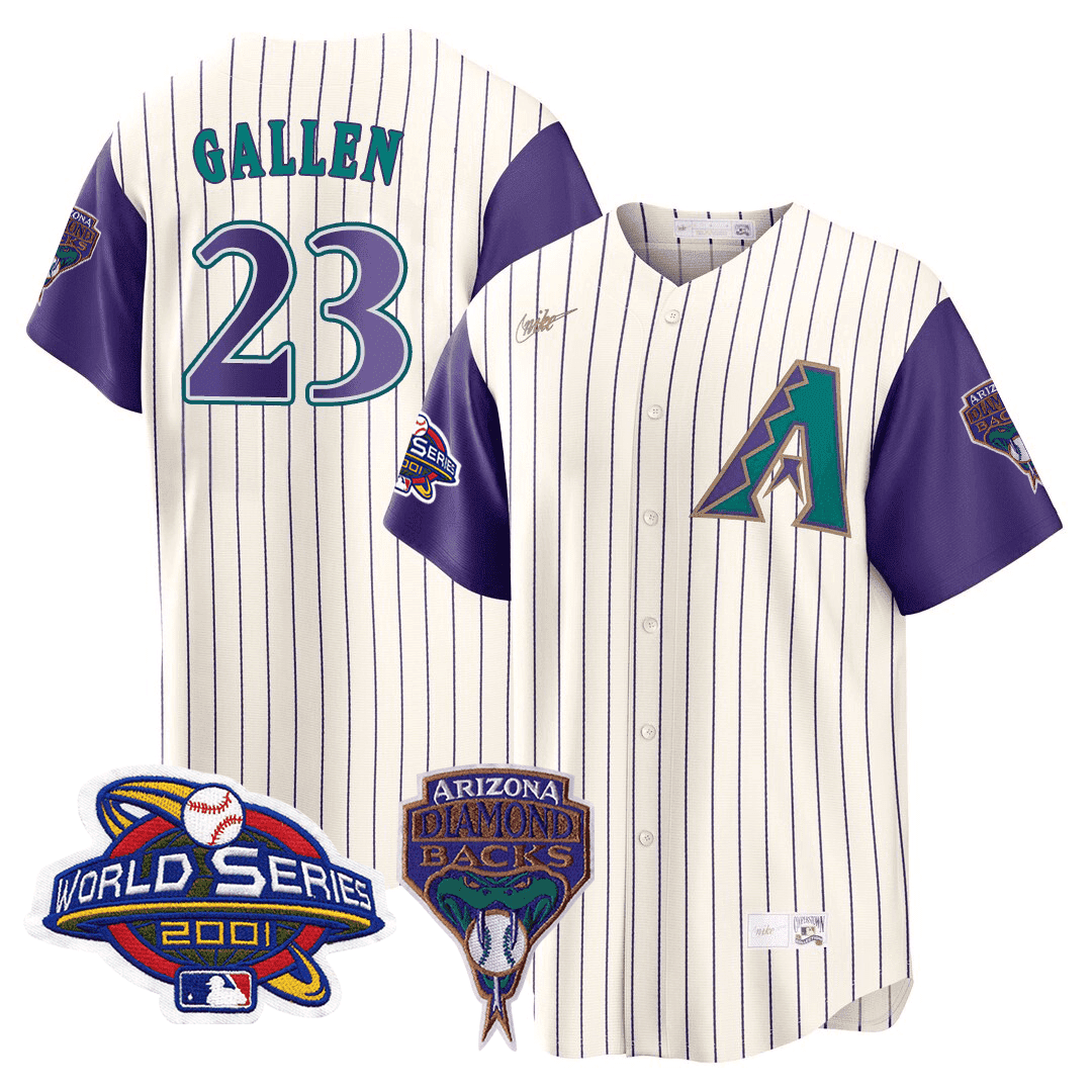 2001 World Series Patch - Zac Gallen