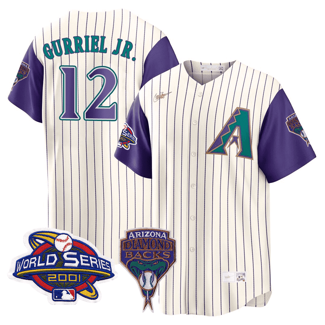2001 World Series Patch - Lourdes Gurriel Jr