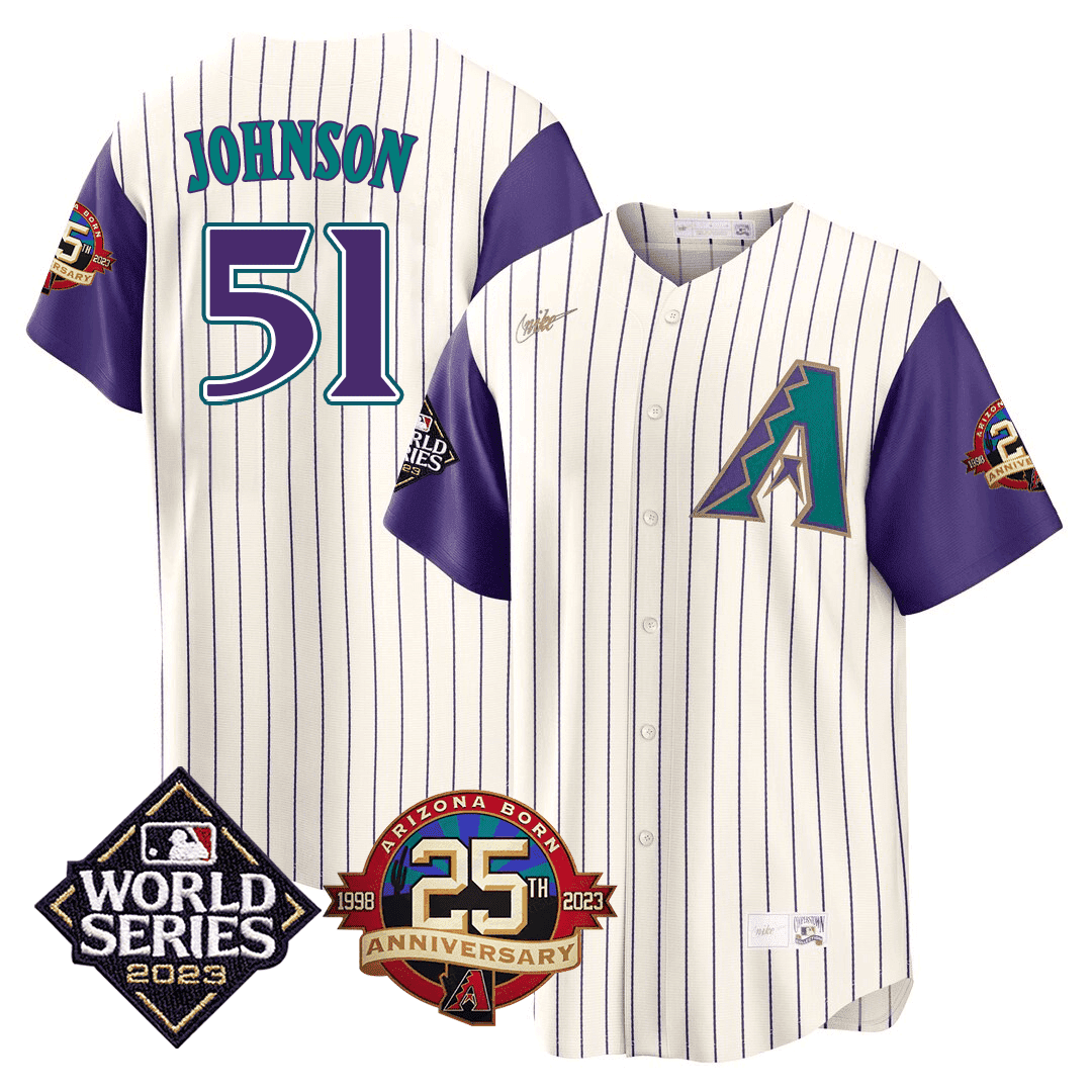 2023 World Series Patch - Randy Johnson