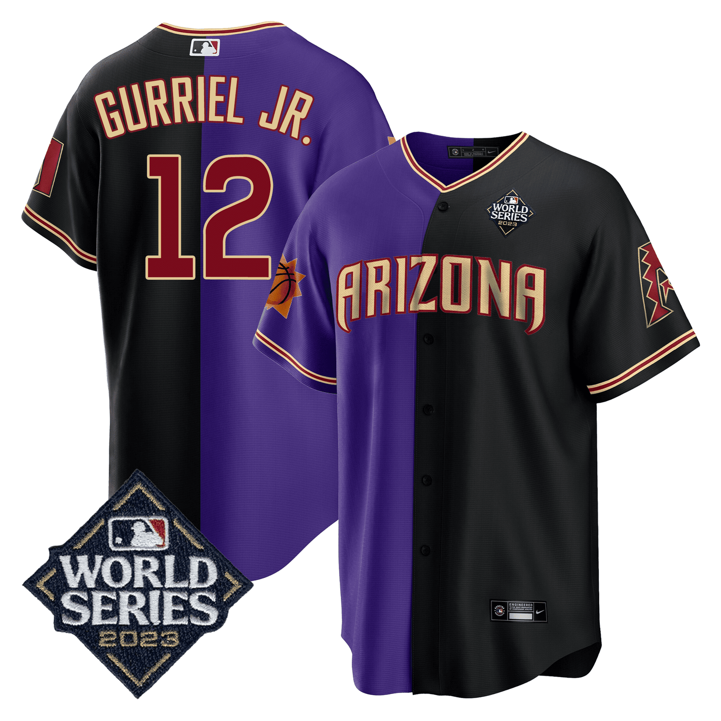 Black - Purple - Lourdes Gurriel Jr