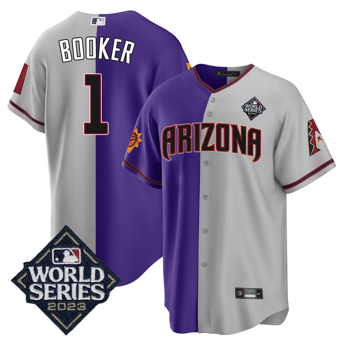 Grey - Purple - Devin Booker