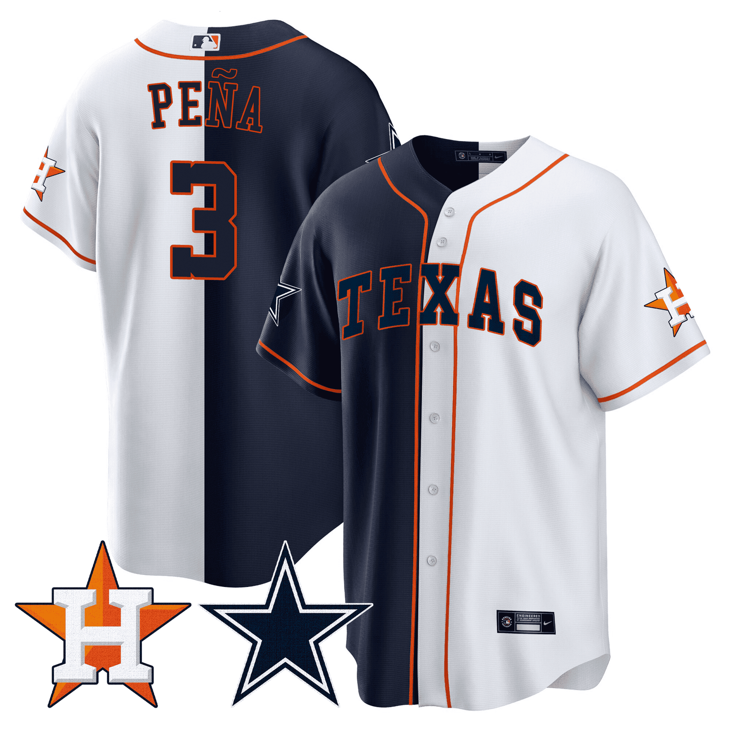 White - Navy - Jeremy Pena