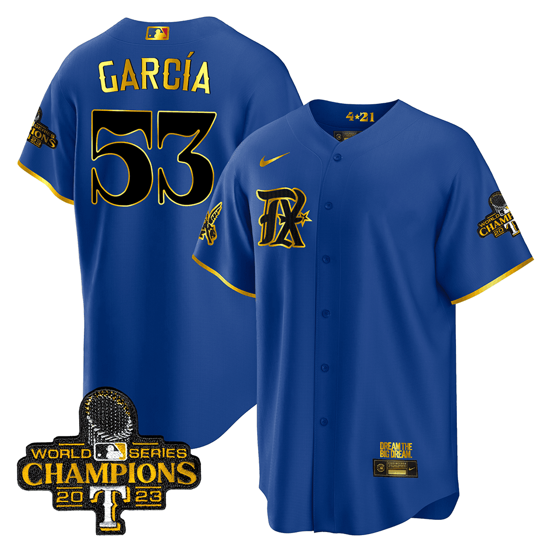 Royal Blue Gold - Adolis Garcia