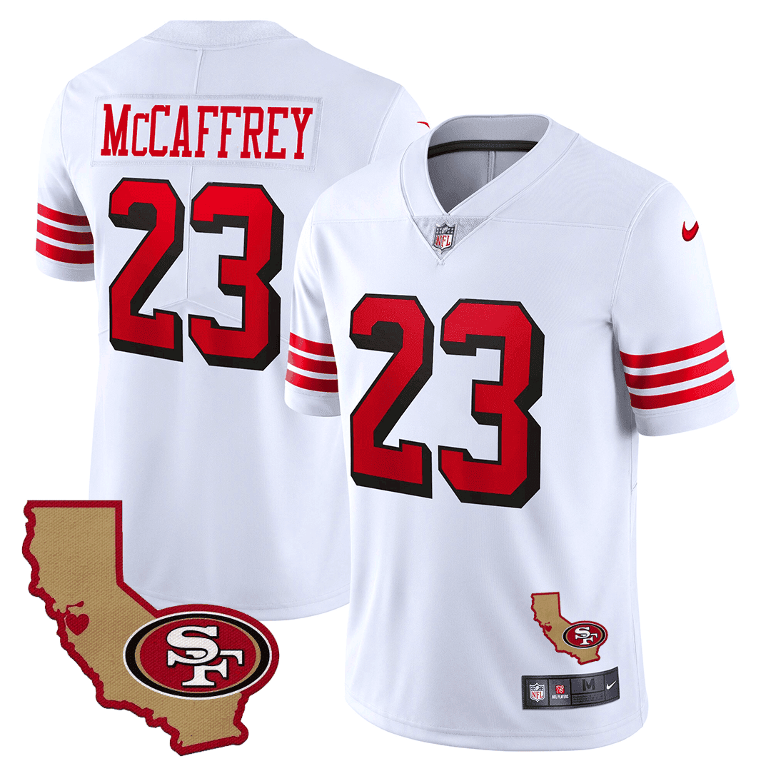 White - Christian McCaffrey