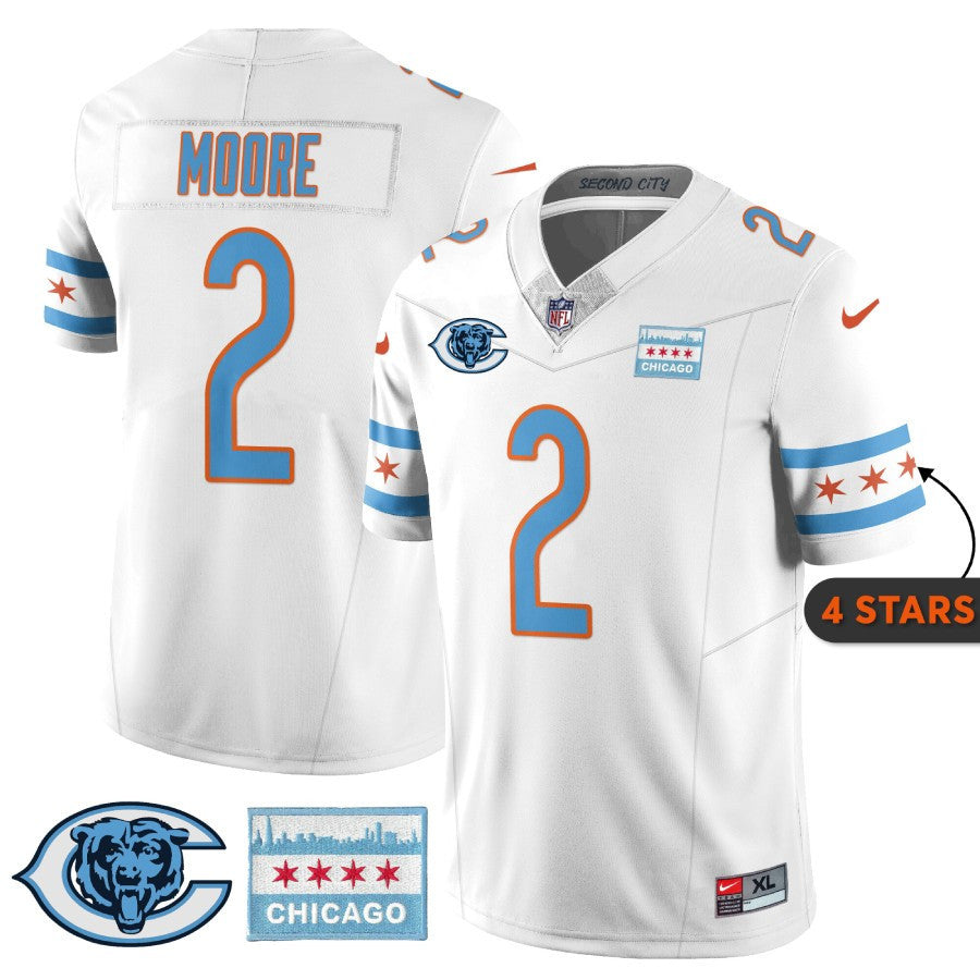 White - D J Moore