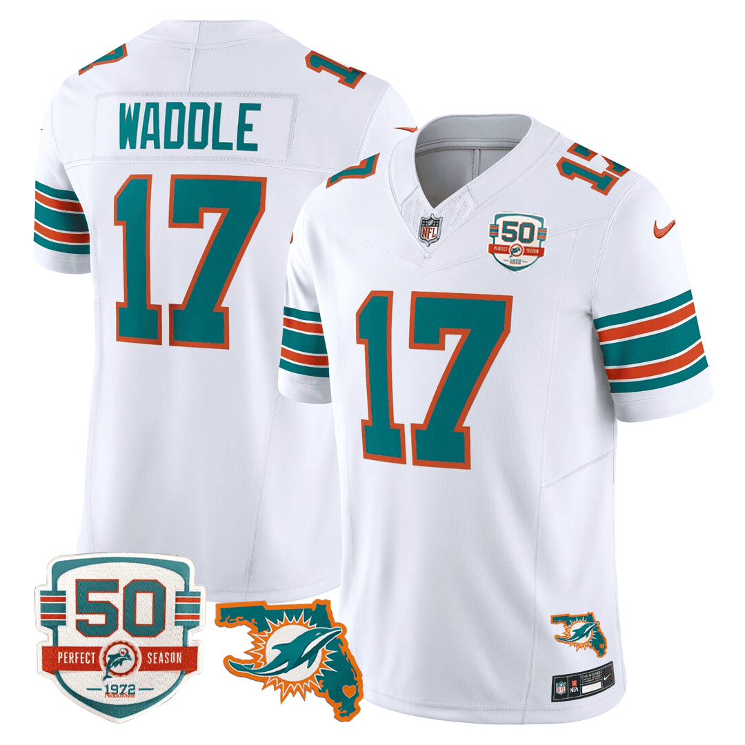White - Jaylen Waddle