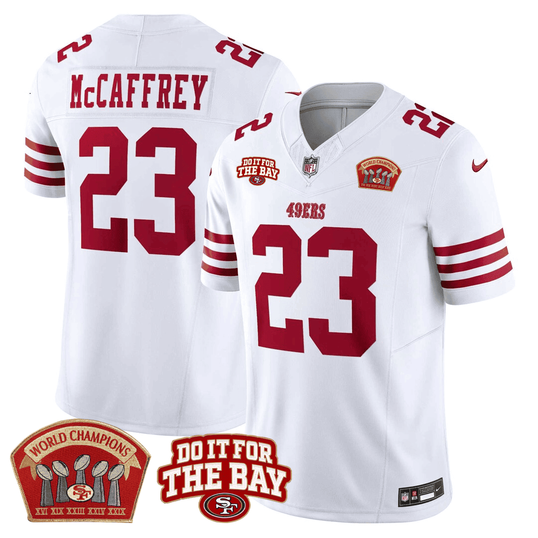 White - Christian McCaffrey