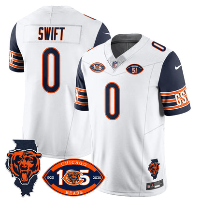 Navy Sleeves - D'Andre Swift