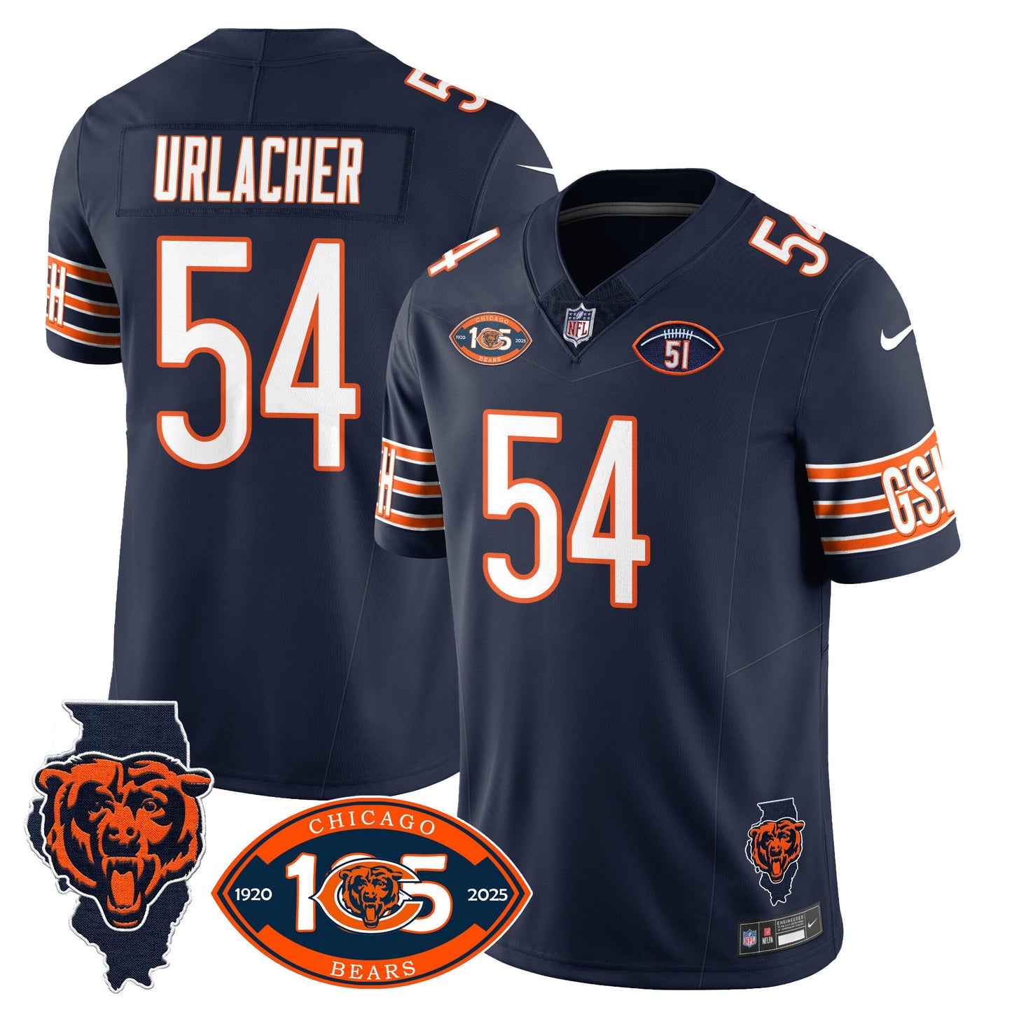 Navy - Brian Urlacher