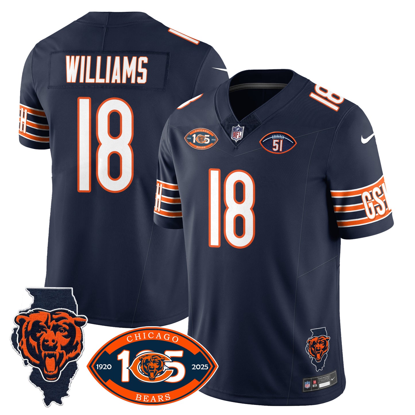 Navy - Caleb Williams