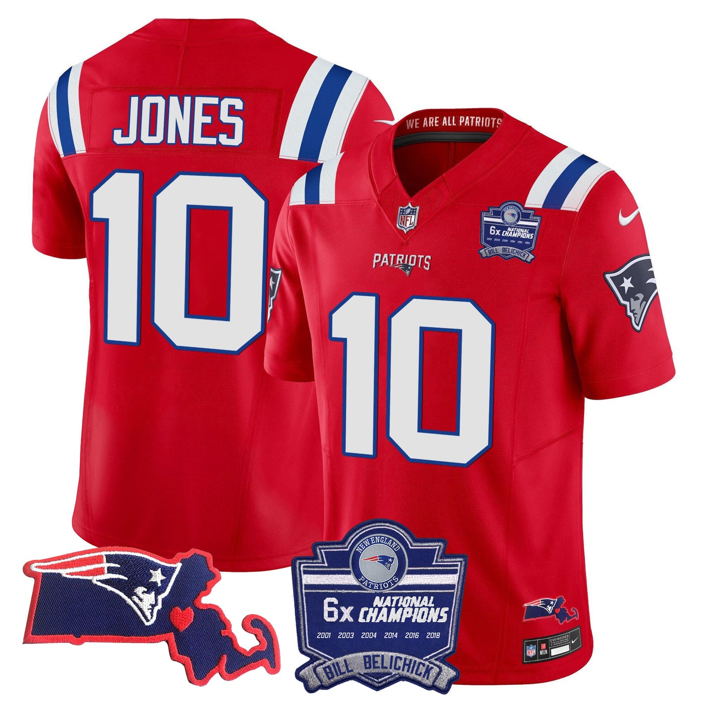 Red - Mac Jones