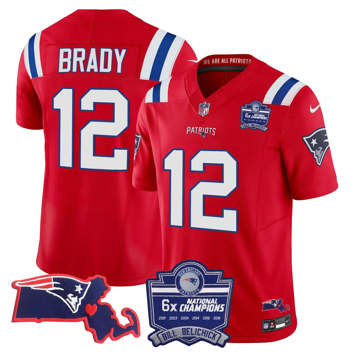 Red - Tom Brady