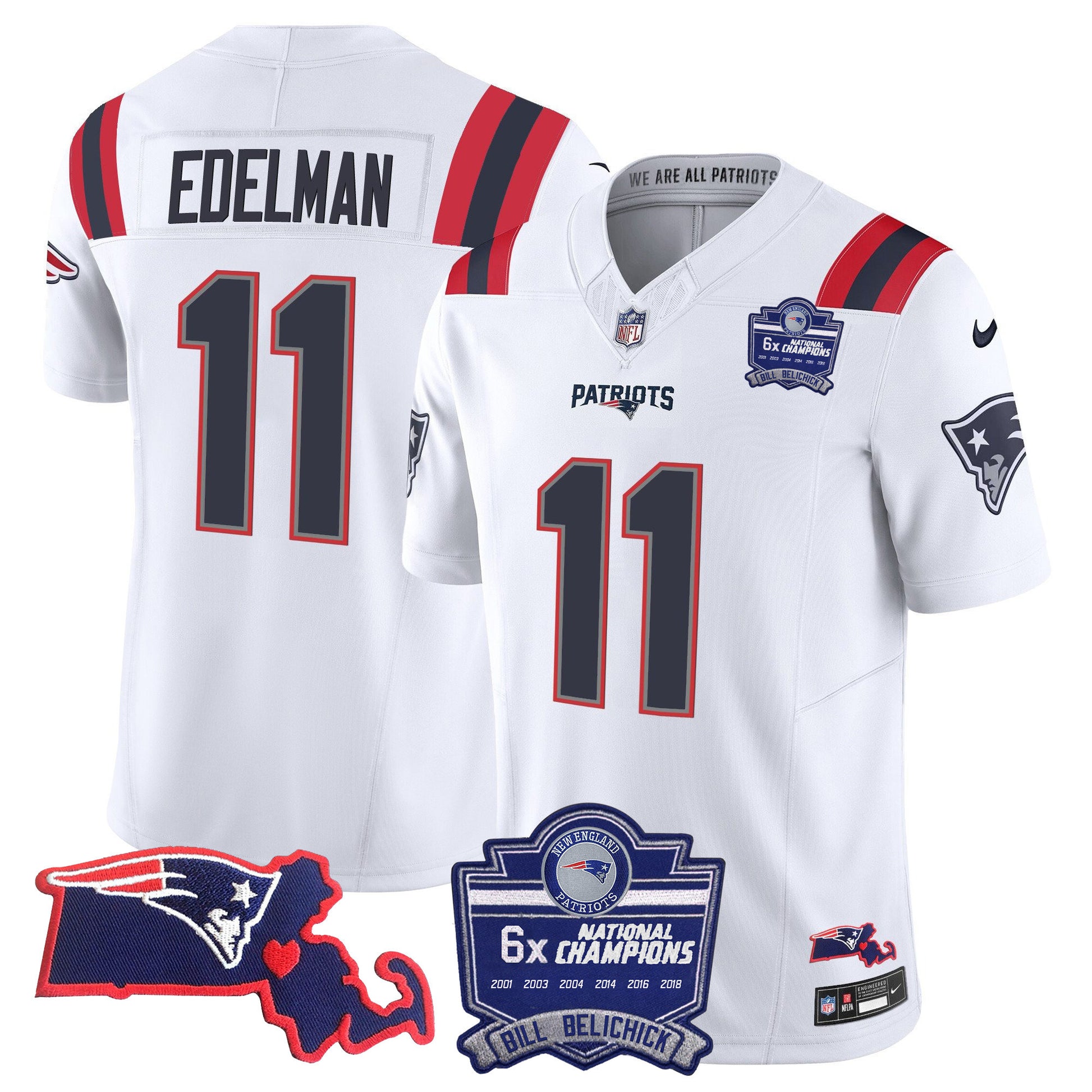 White - Julian Edelman