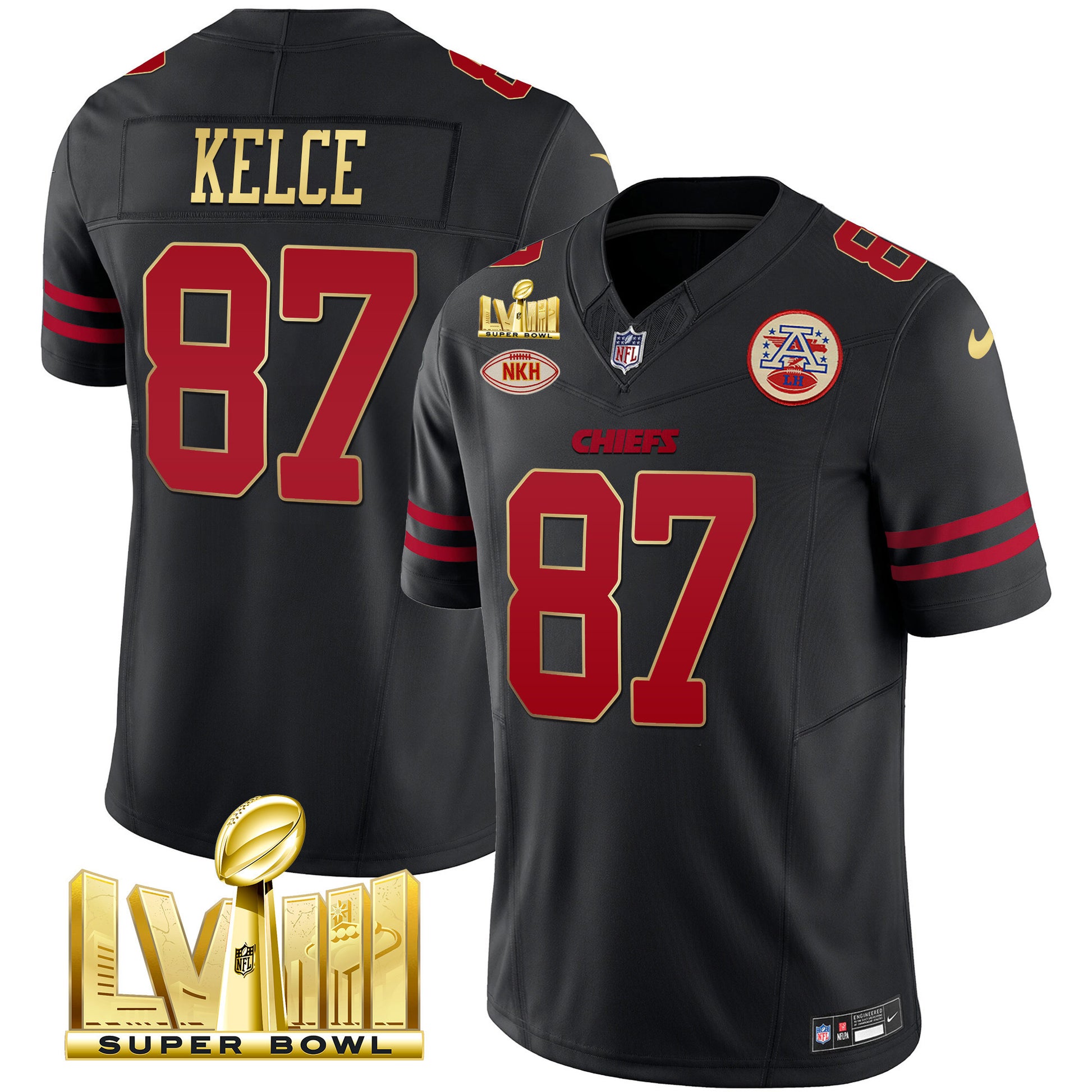 Gold Trim - Travis Kelce