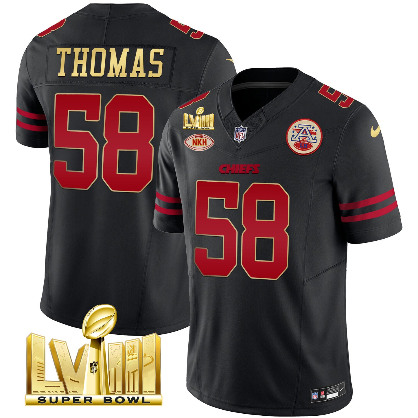 Gold Trim - Derrick Thomas