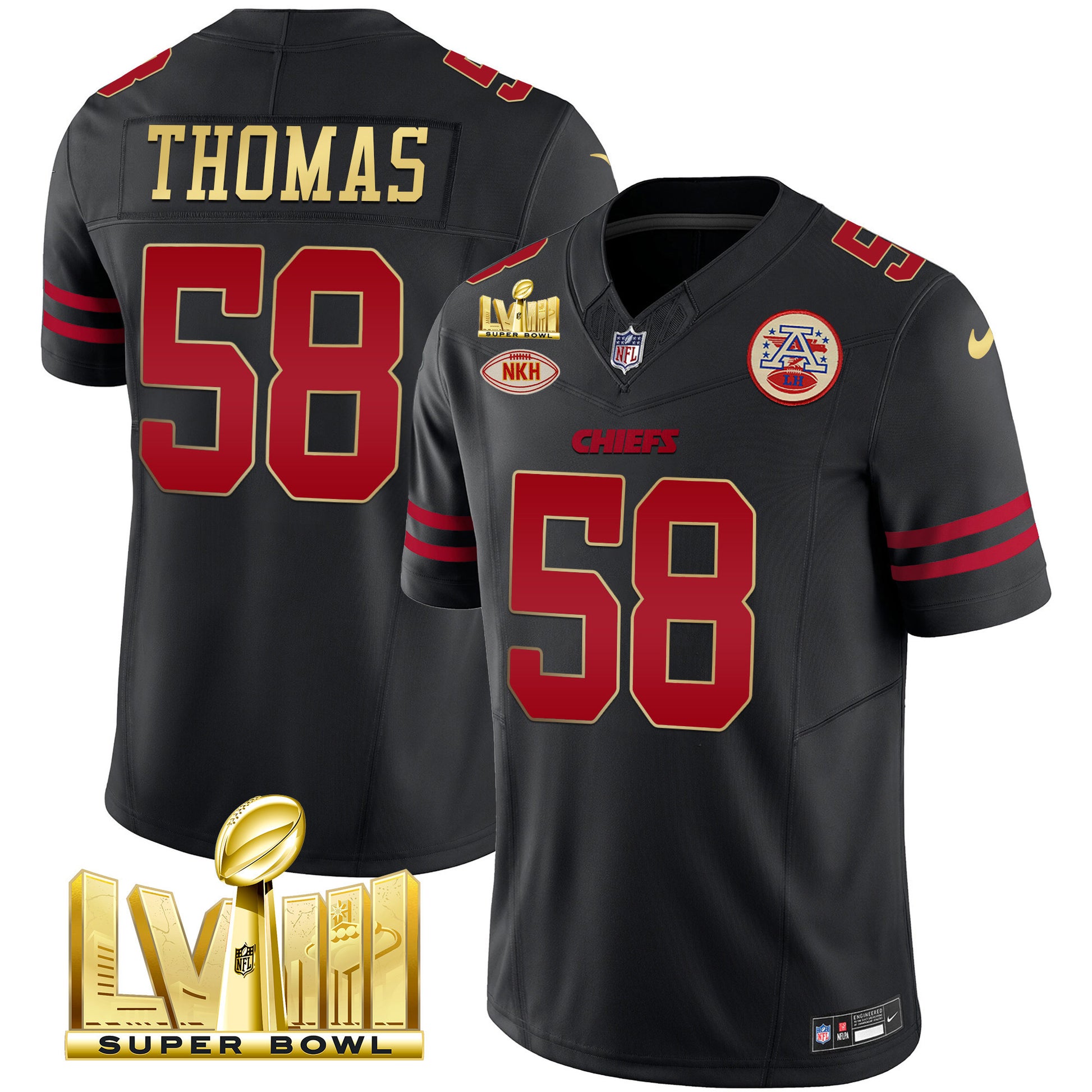 Gold Trim - Derrick Thomas