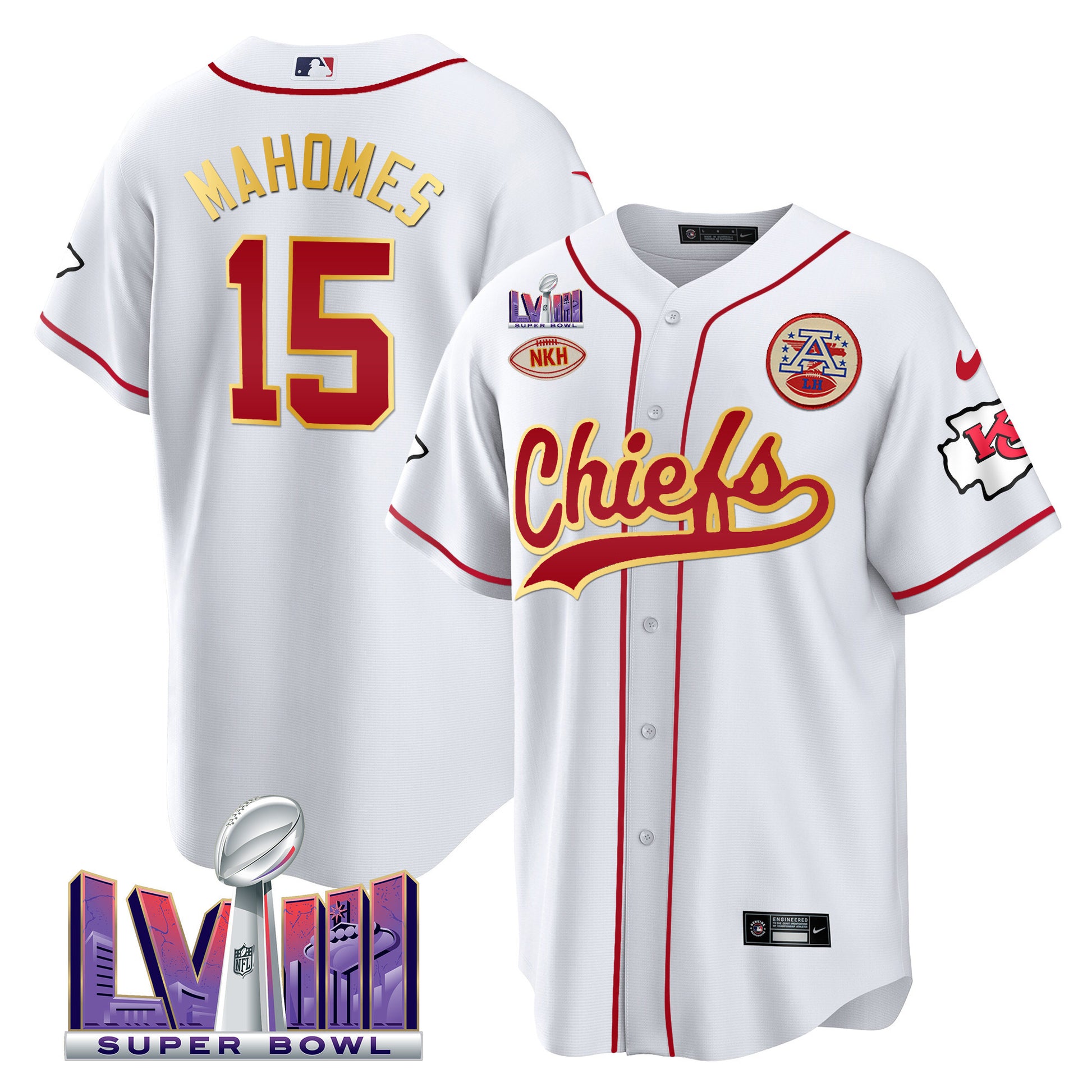 White - Patrick Mahomes
