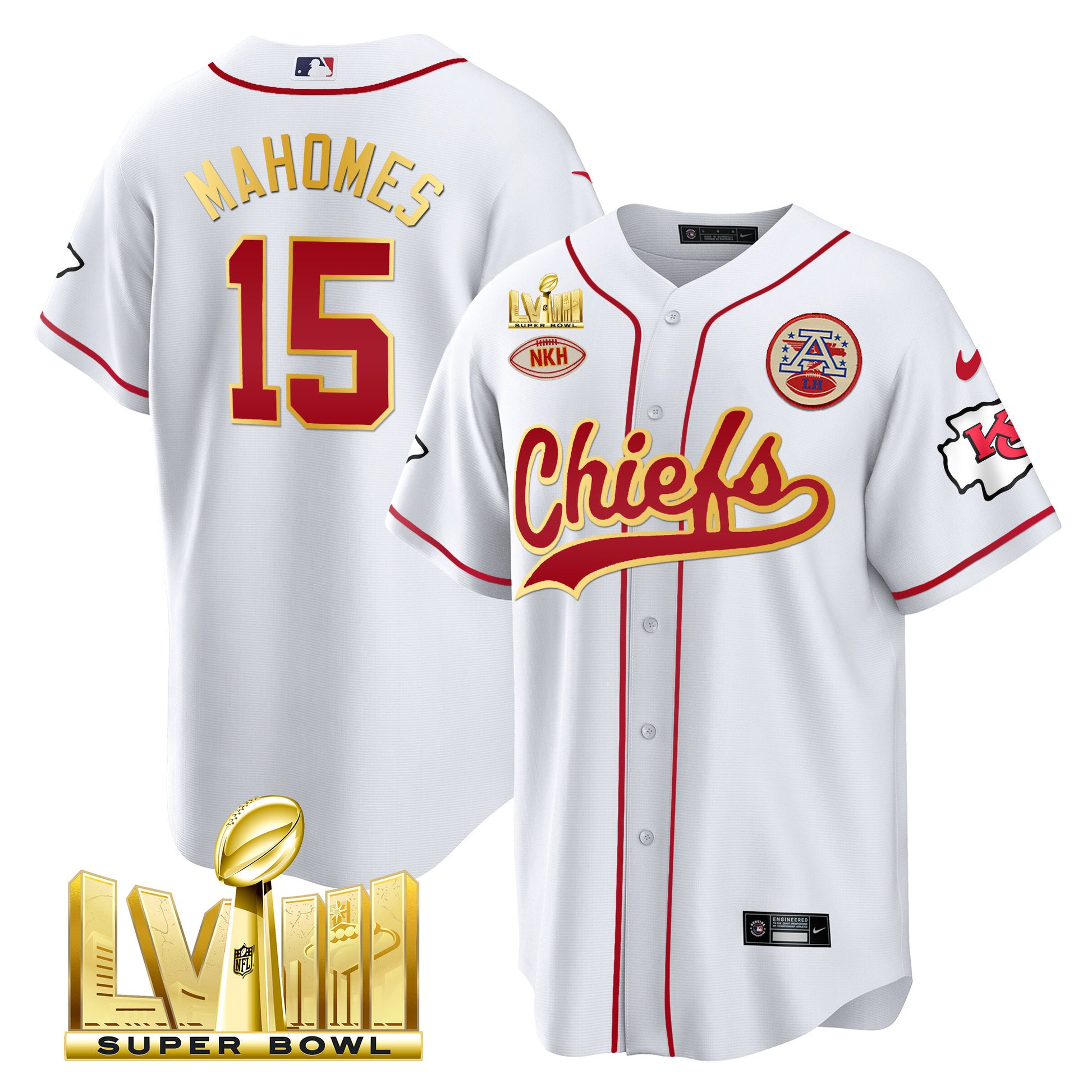 White - Patrick Mahomes