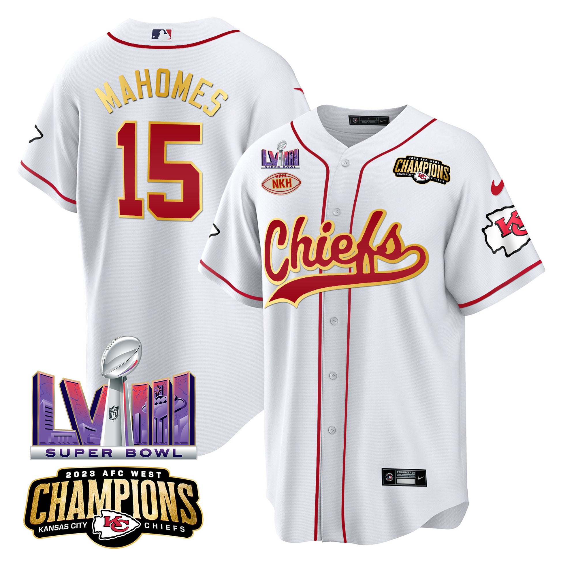 White - Patrick Mahomes