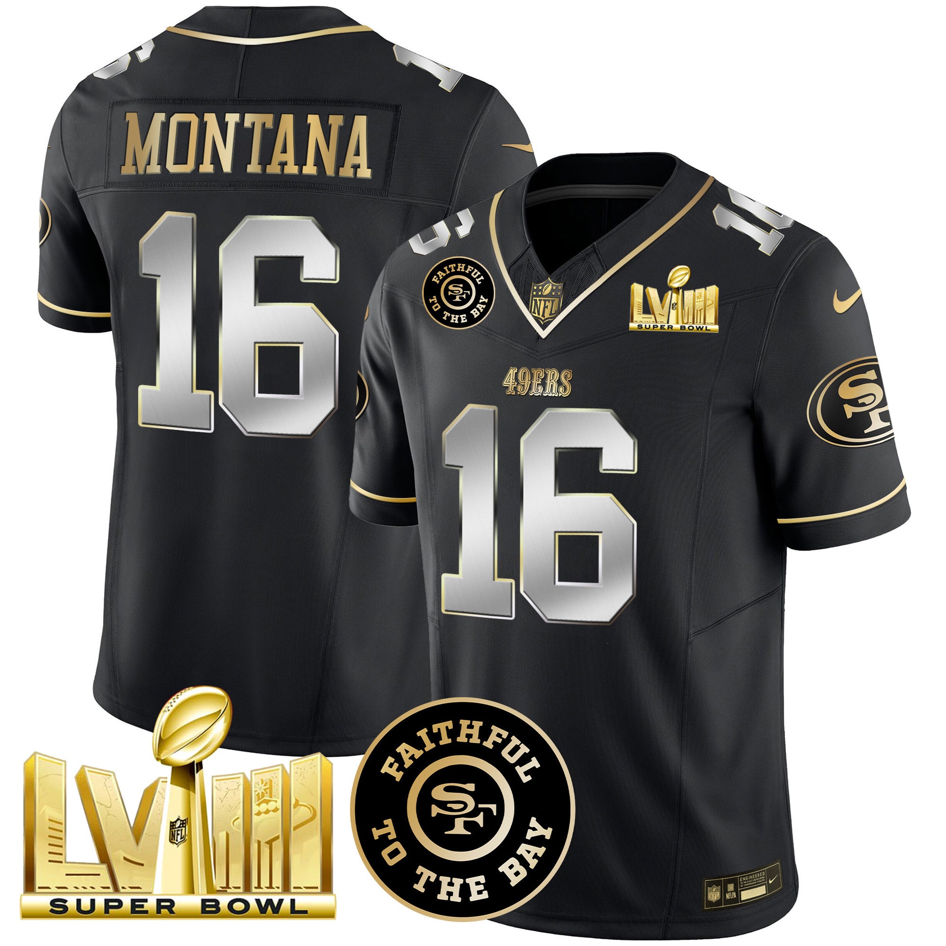 Black Limited - Joe Montana
