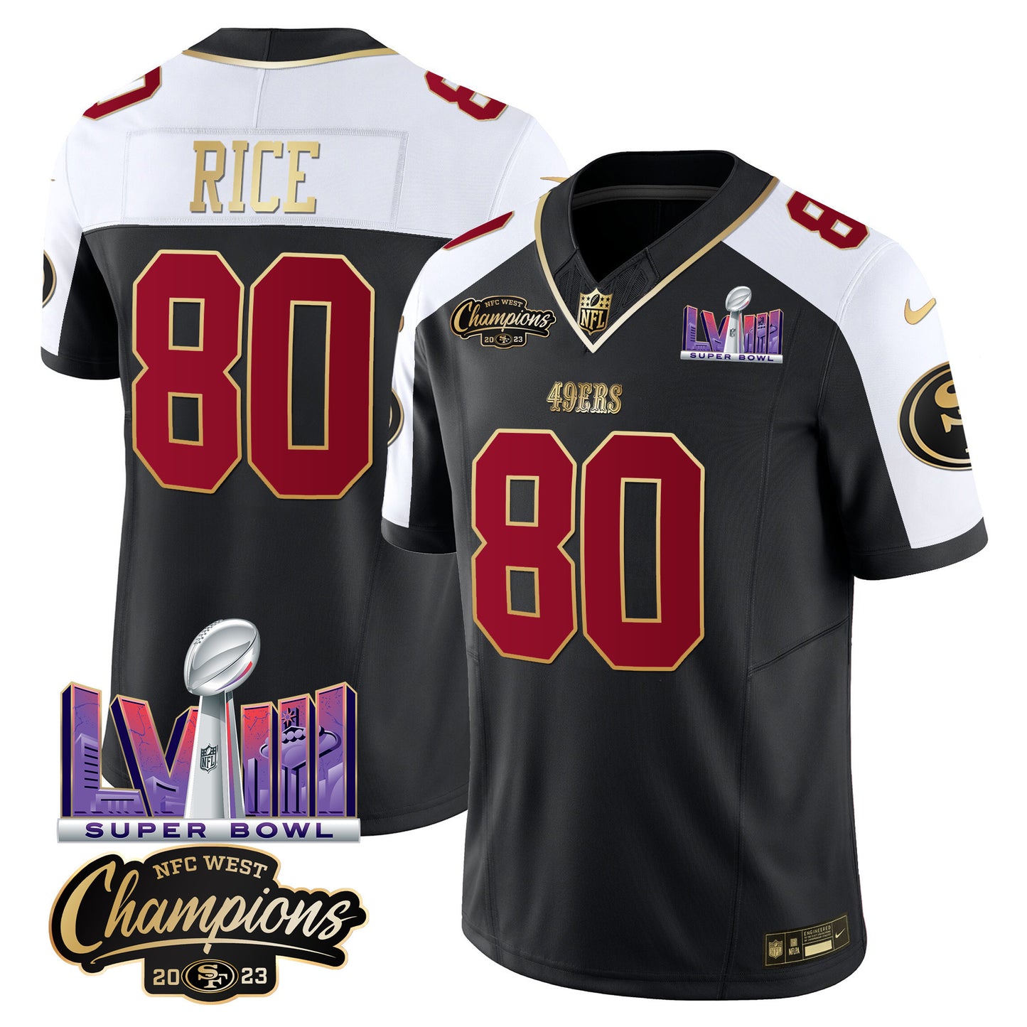 Black Alternate - Jerry Rice
