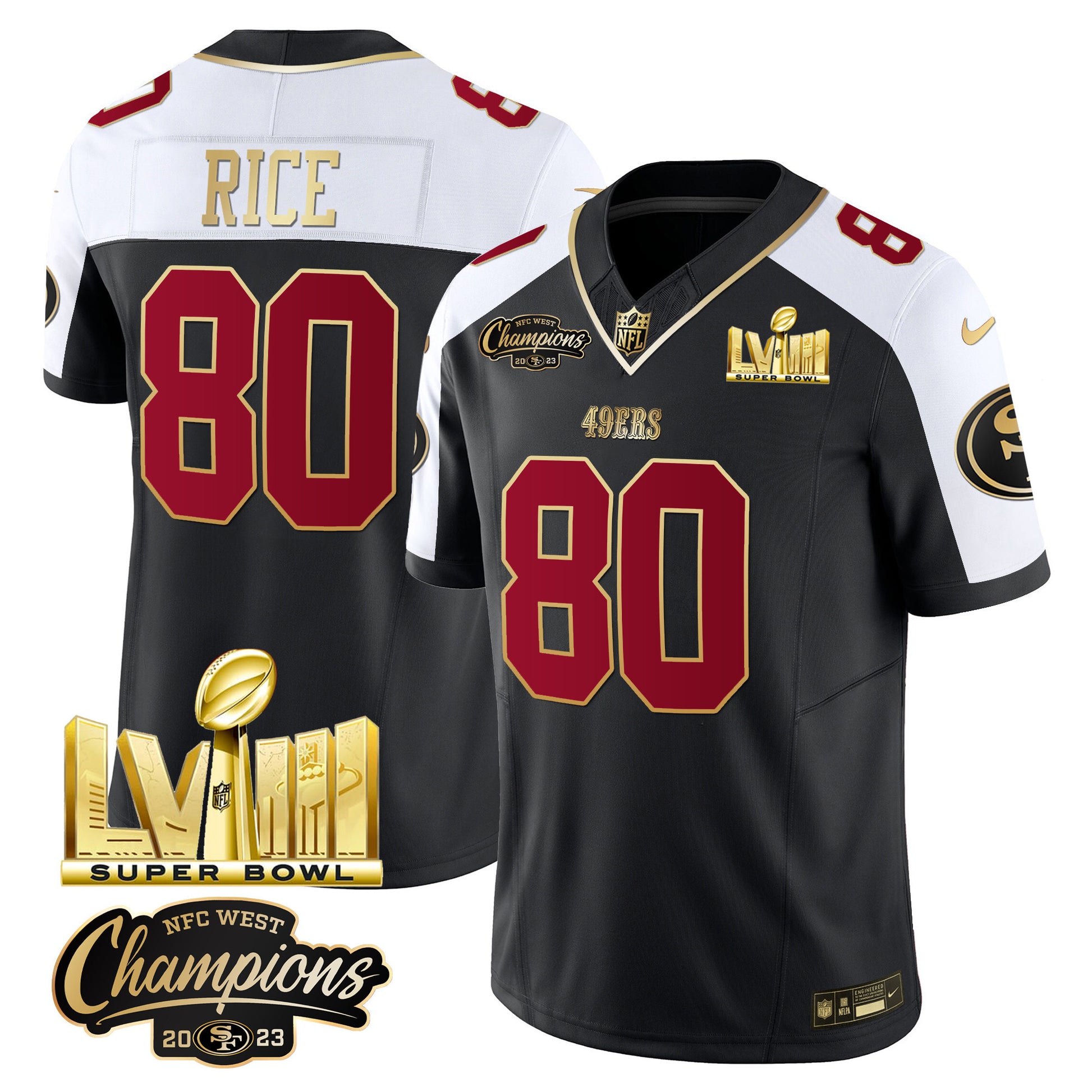 Black Alternate - Jerry Rice