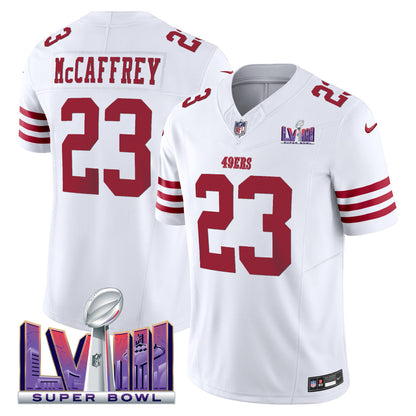 White - Christian McCaffrey