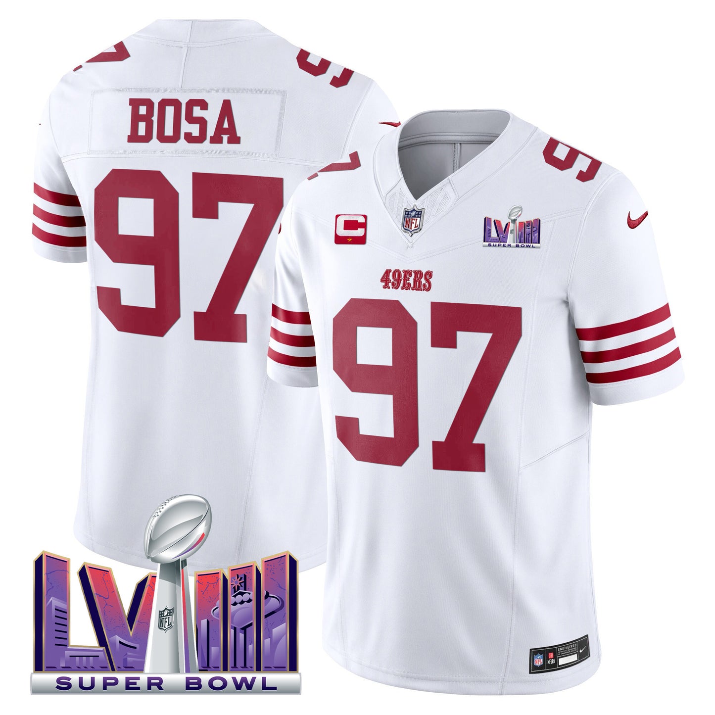 White - Nick Bosa
