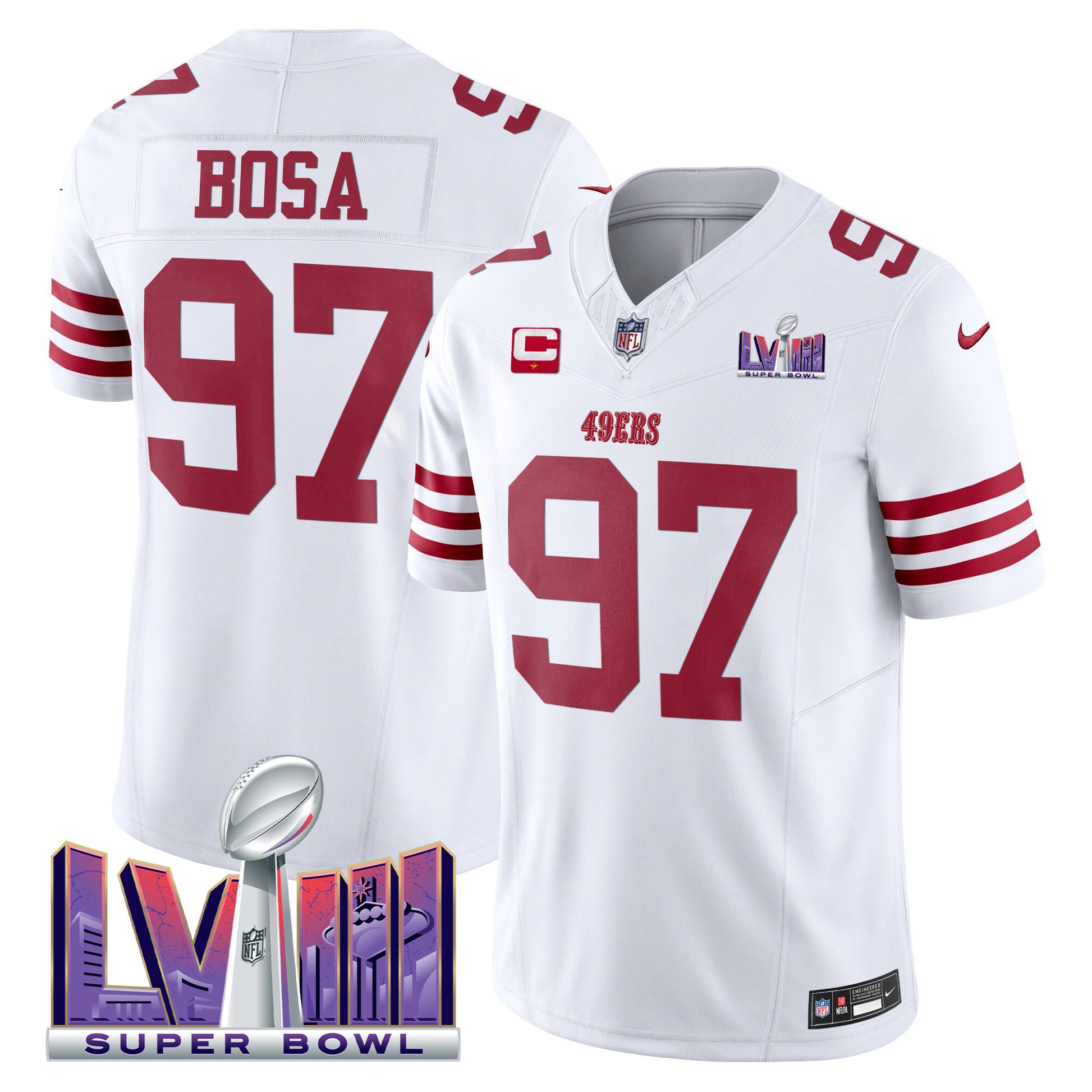 White - Nick Bosa
