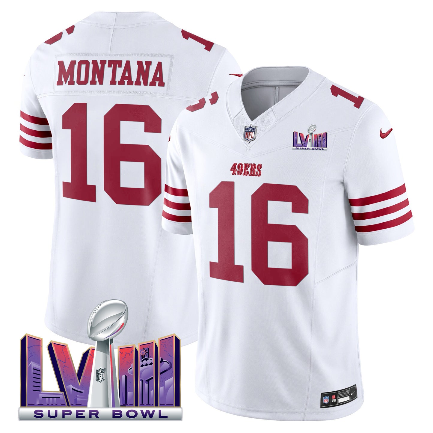 White - Joe Montana