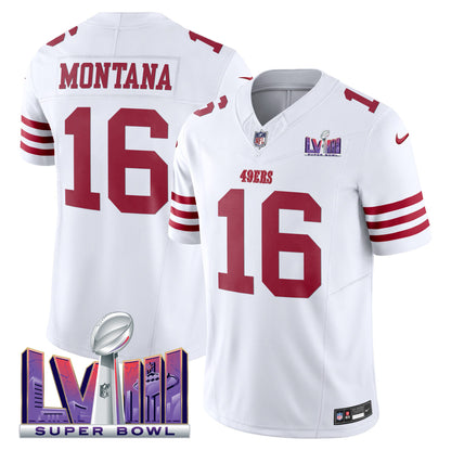 White - Joe Montana