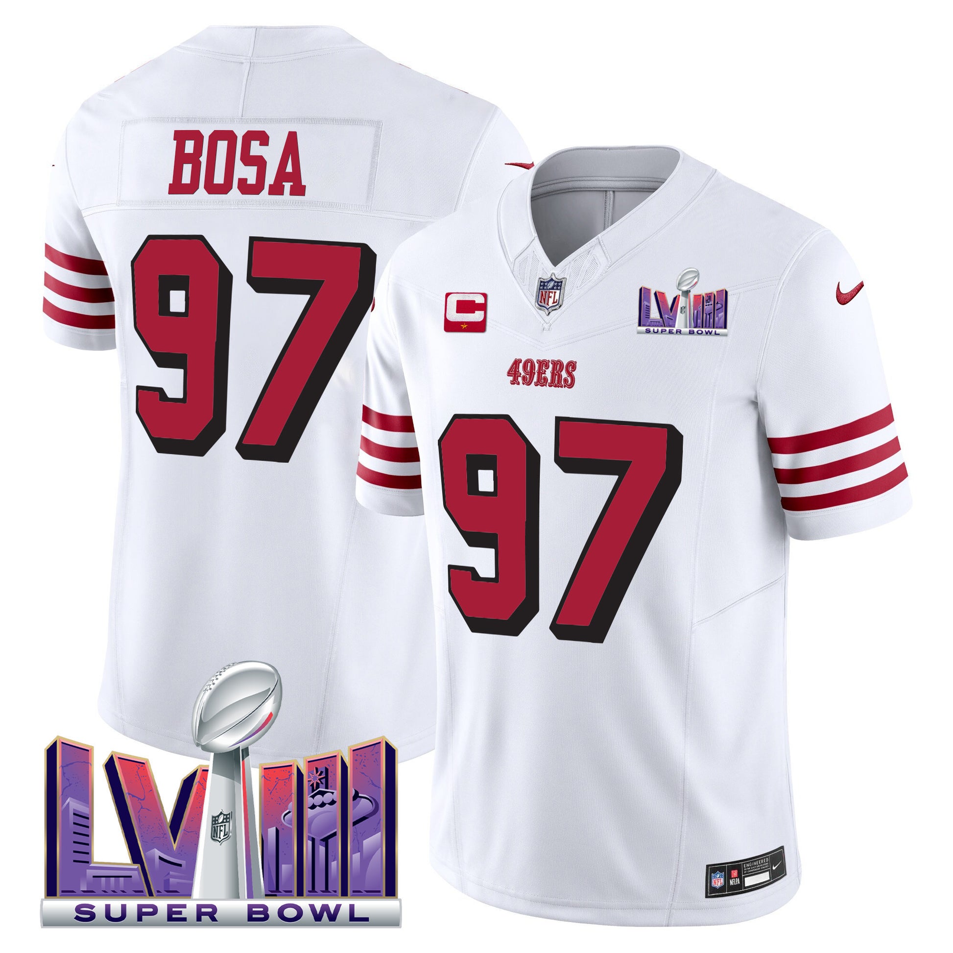 White - Nick Bosa