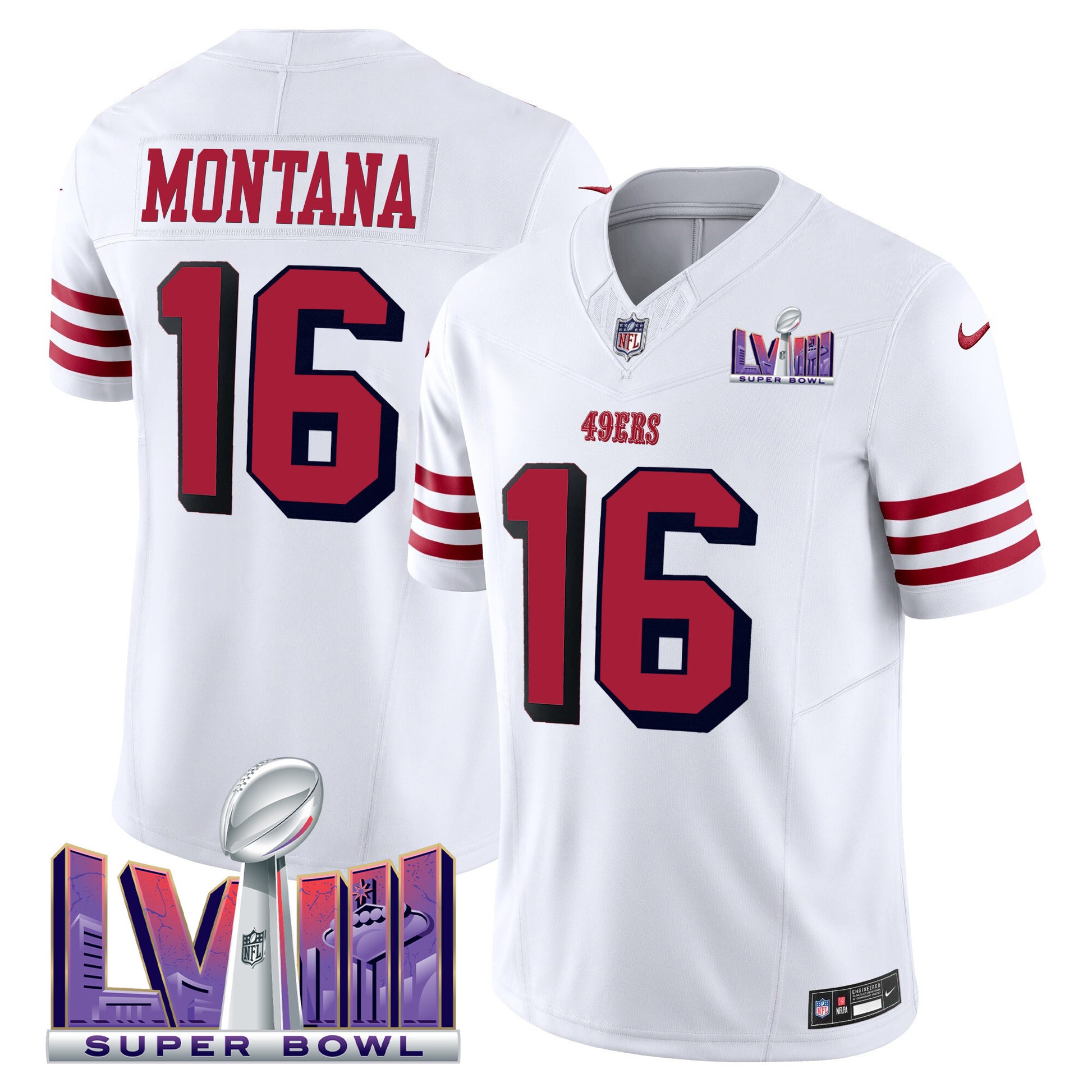 White - Joe Montana