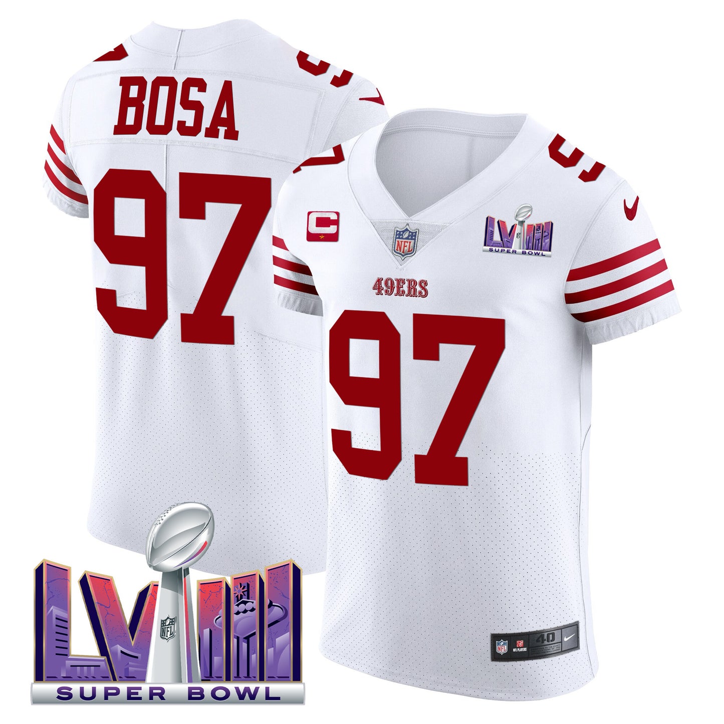 White - Nick Bosa