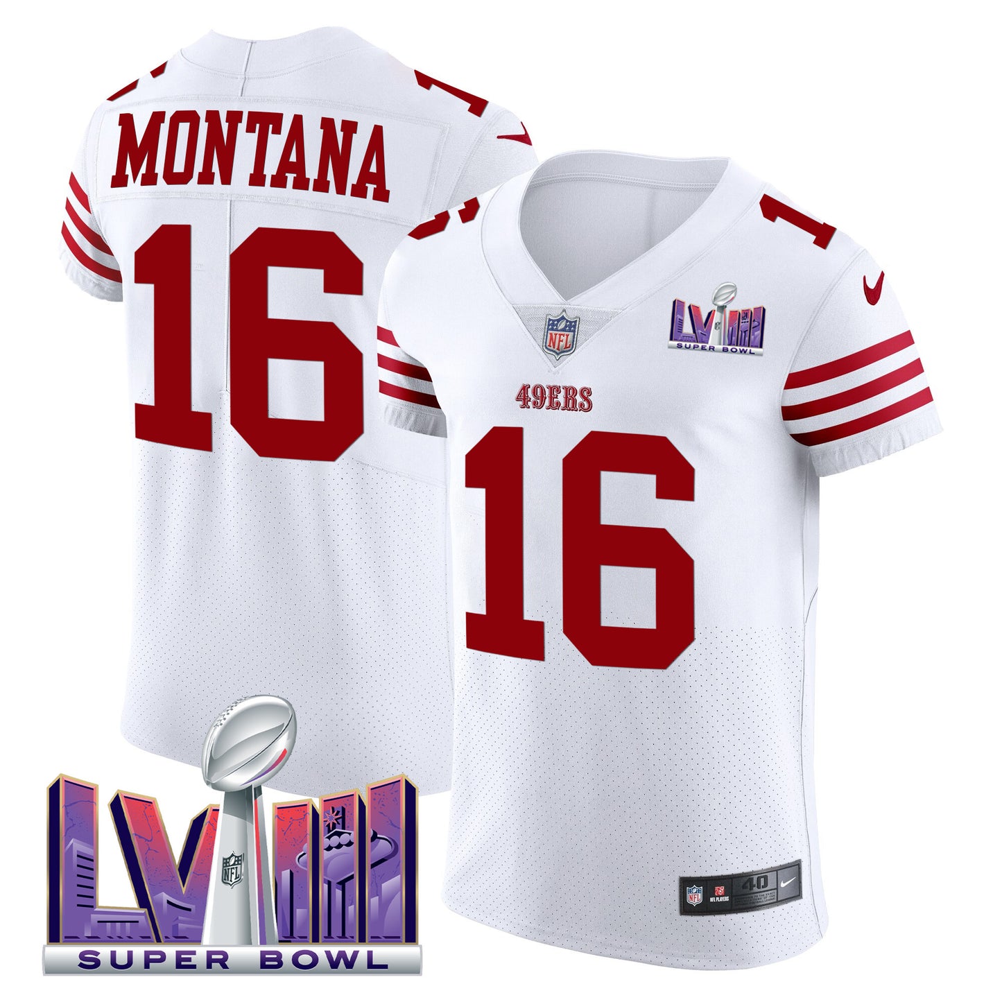White - Joe Montana