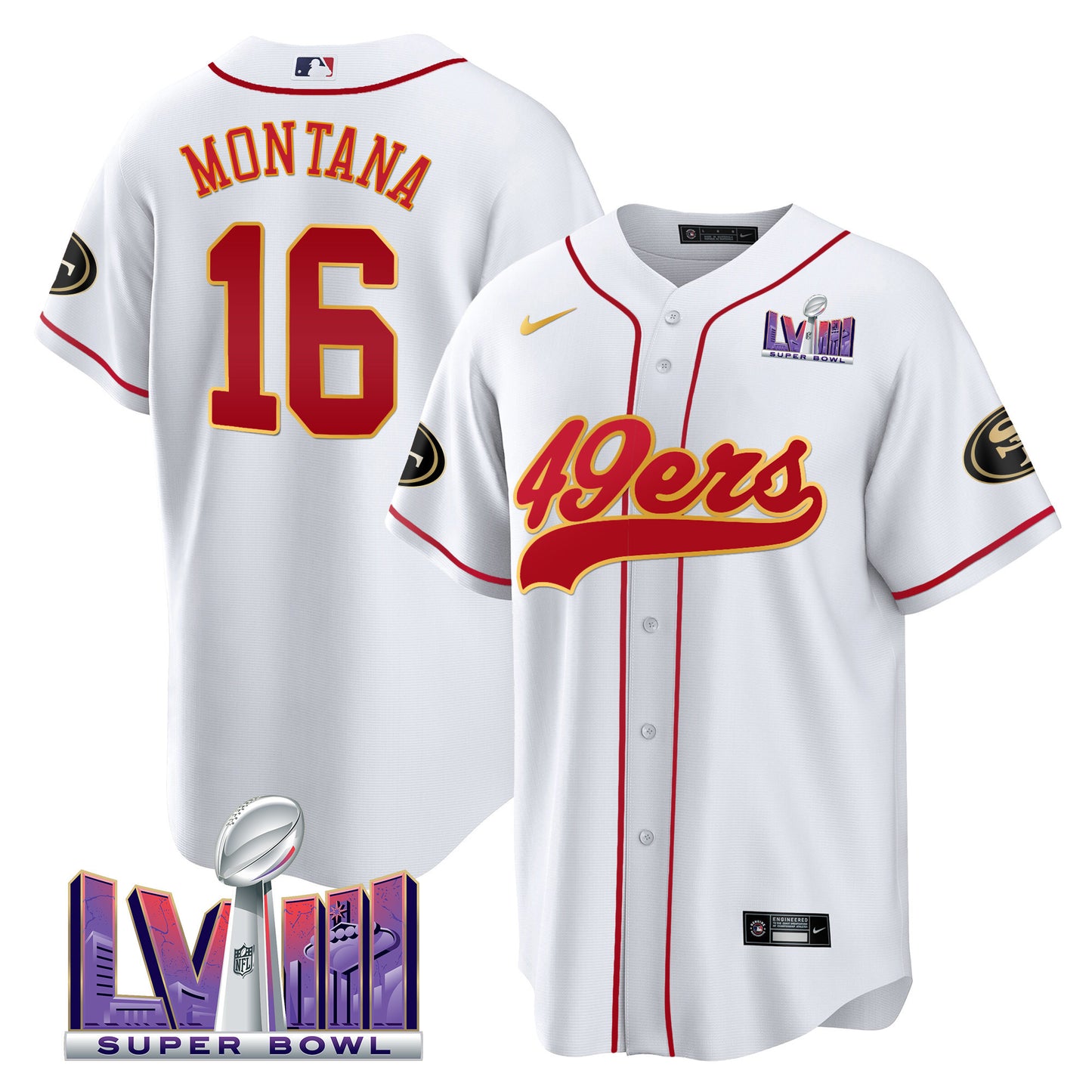 White - Joe Montana