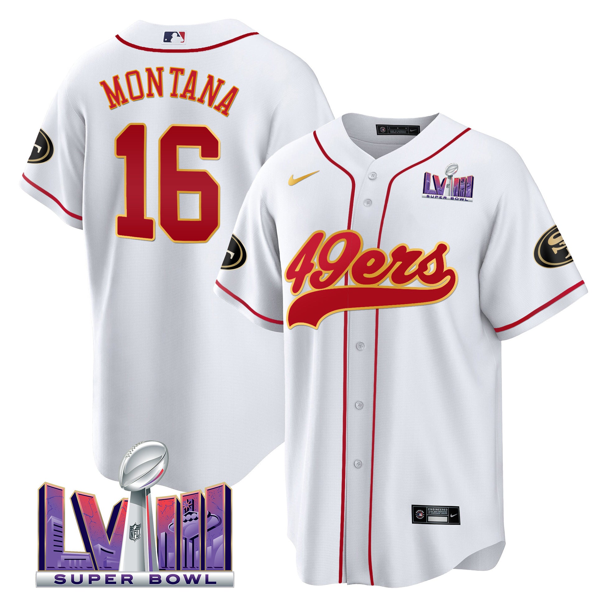 White - Joe Montana