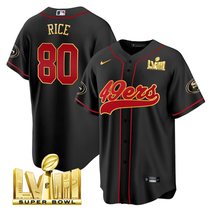 Black Gold Trim - Jerry Rice