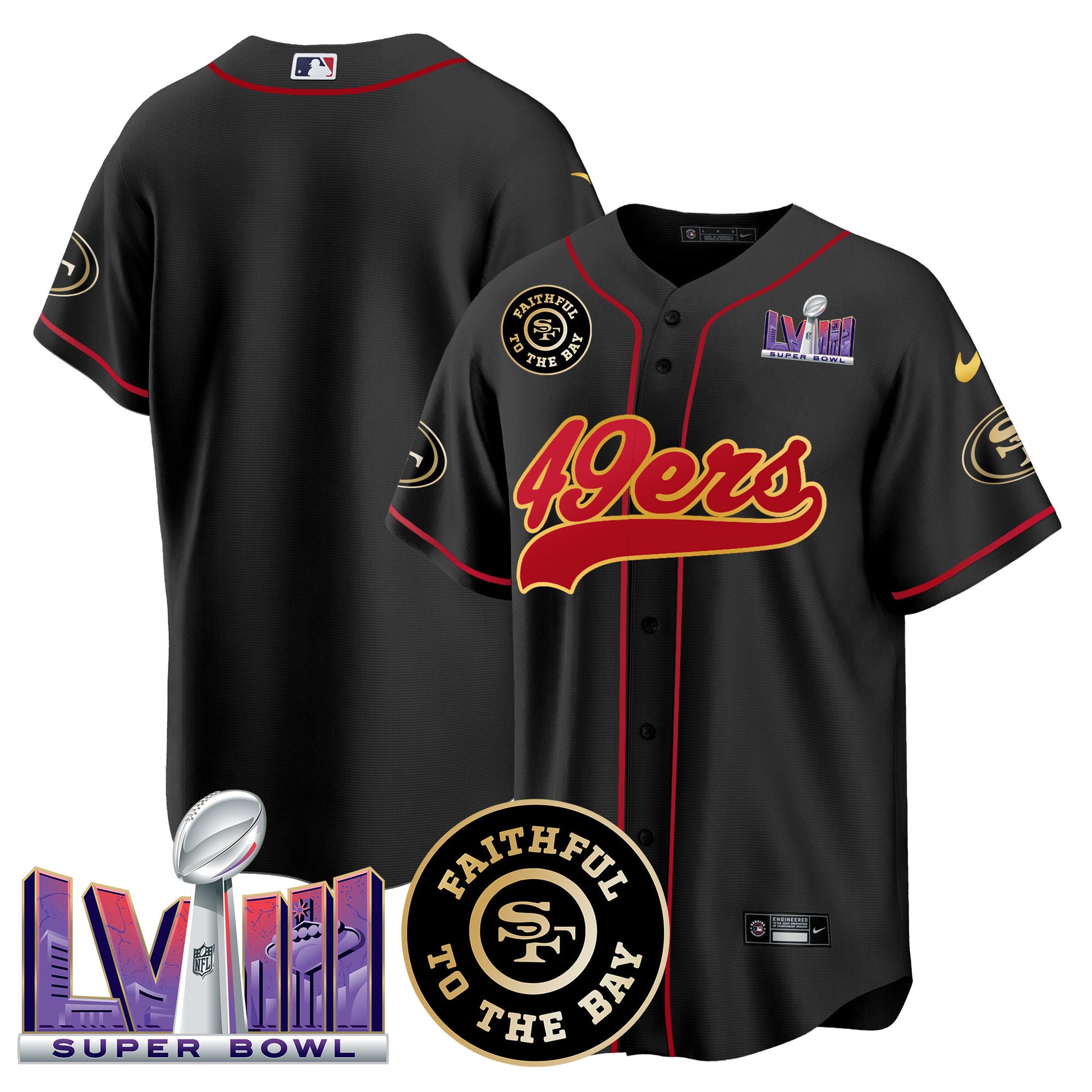 Black Gold Trim - Team