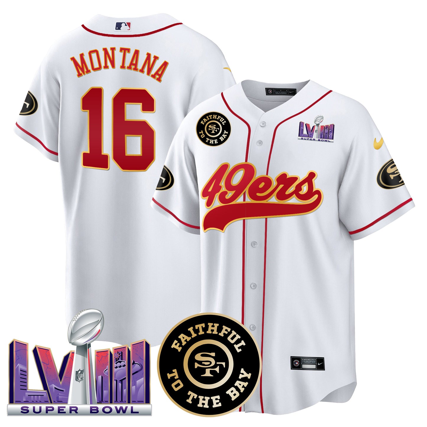 White - Joe Montana