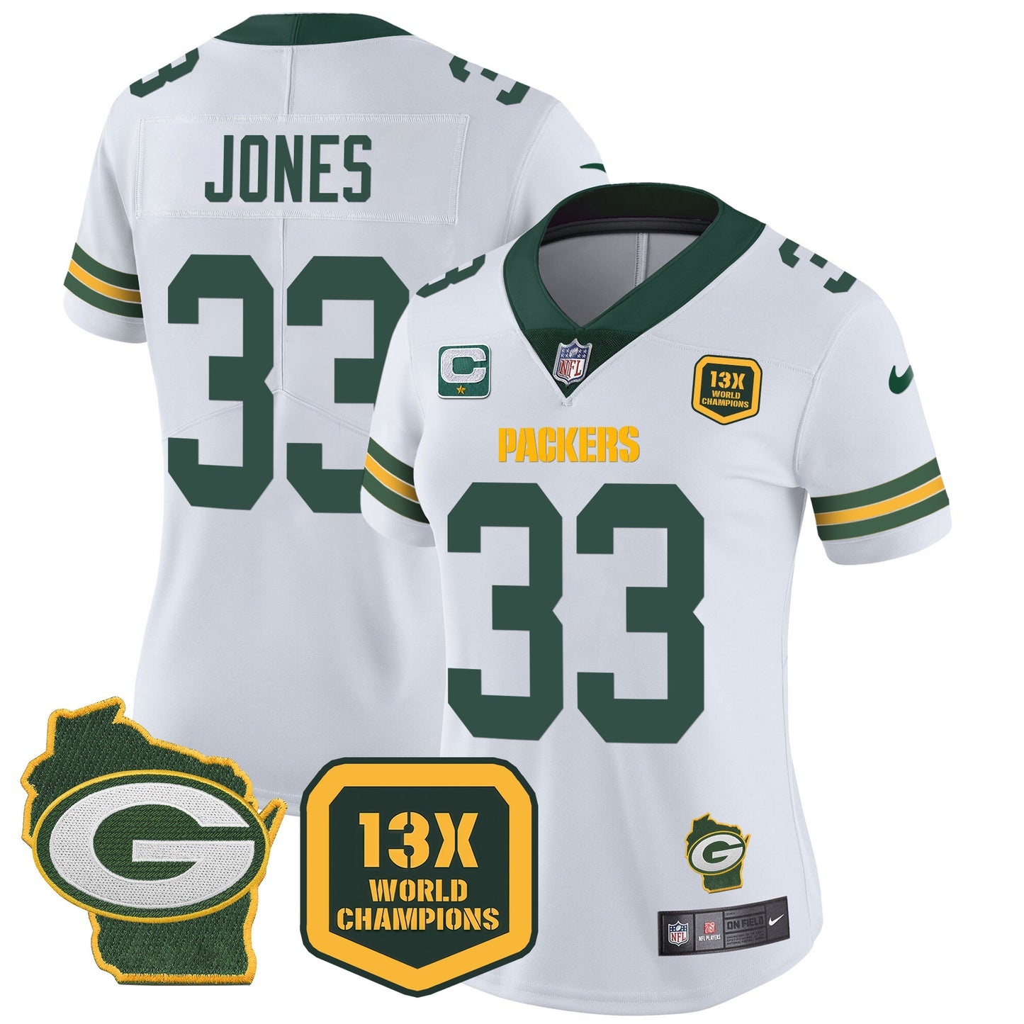 White - Aaron Jones