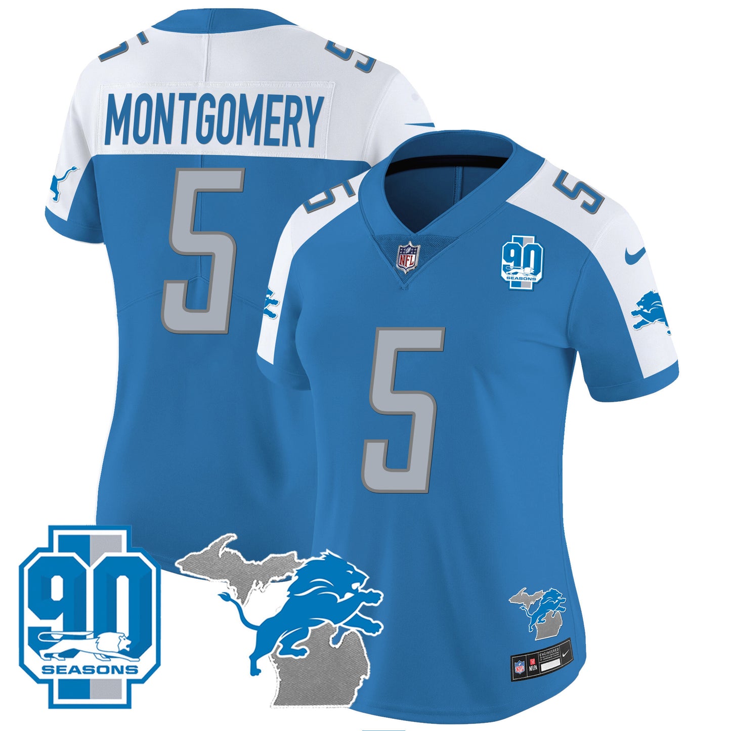 Blue Alternate - David Montgomery