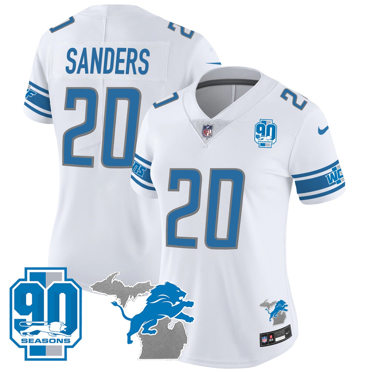 White - Barry Sanders