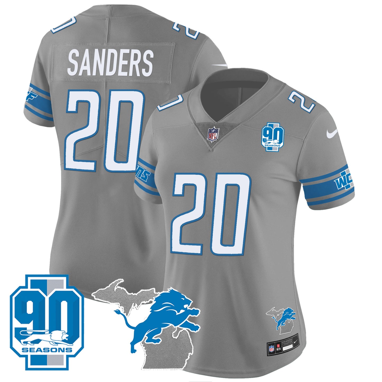 Gray - Barry Sanders