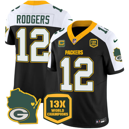 Black Alternate - Aaron Rodgers