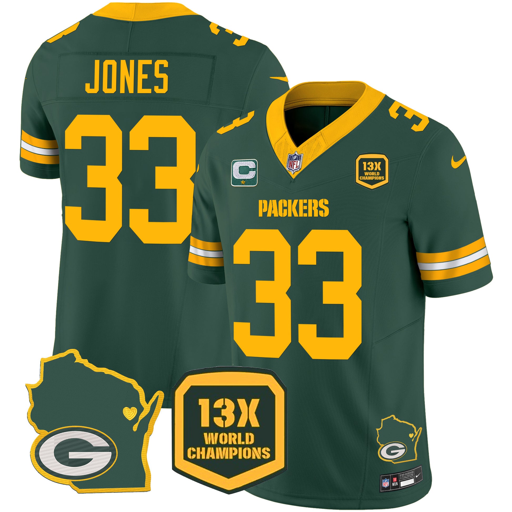 Green - Aaron Jones