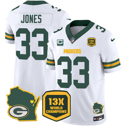 White - Aaron Jones