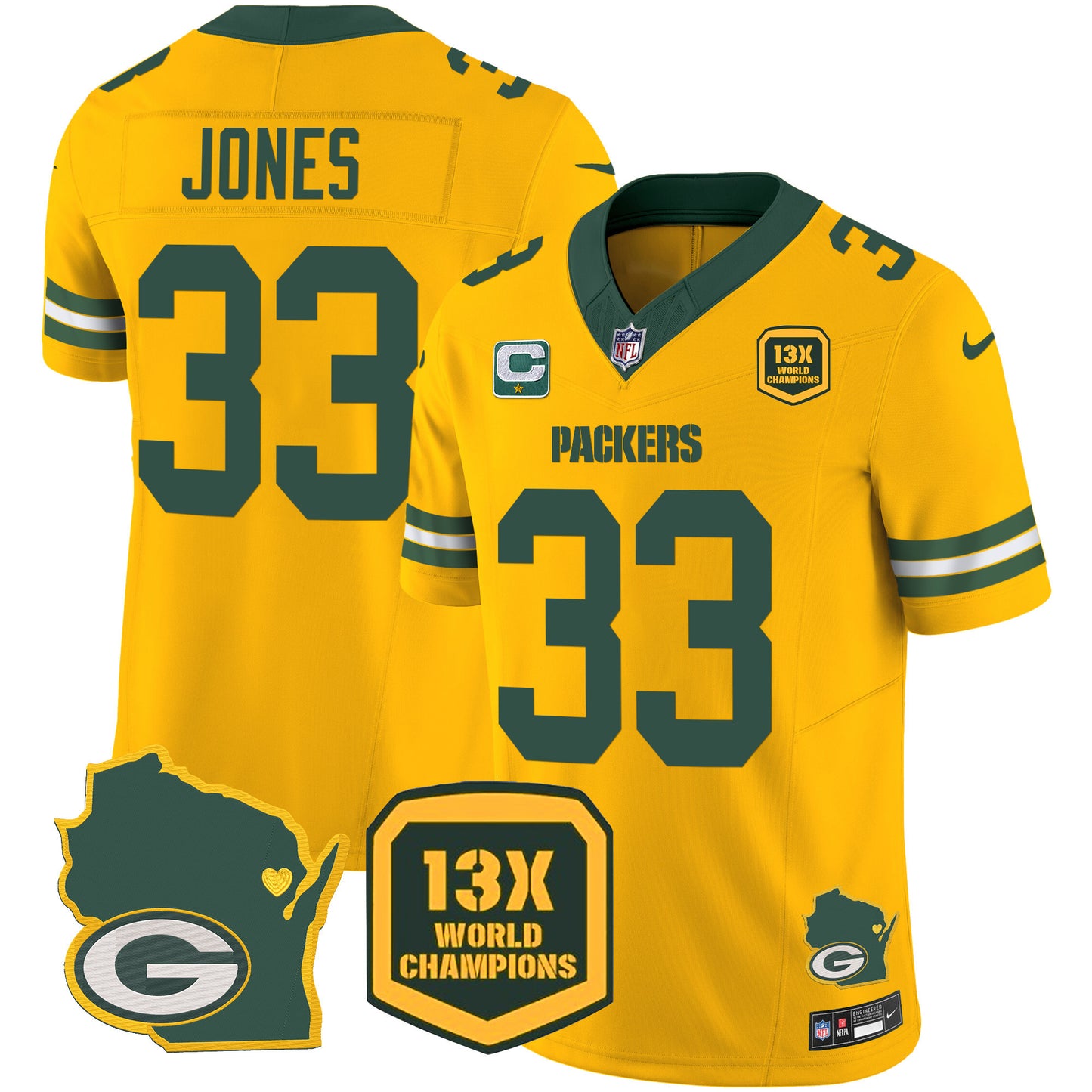 Gold - Aaron Jones